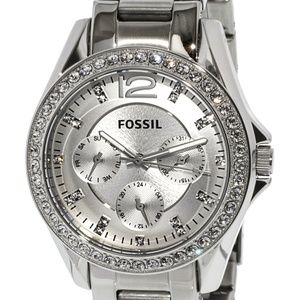 Fossil Women's Riley  Silver Fashion watch